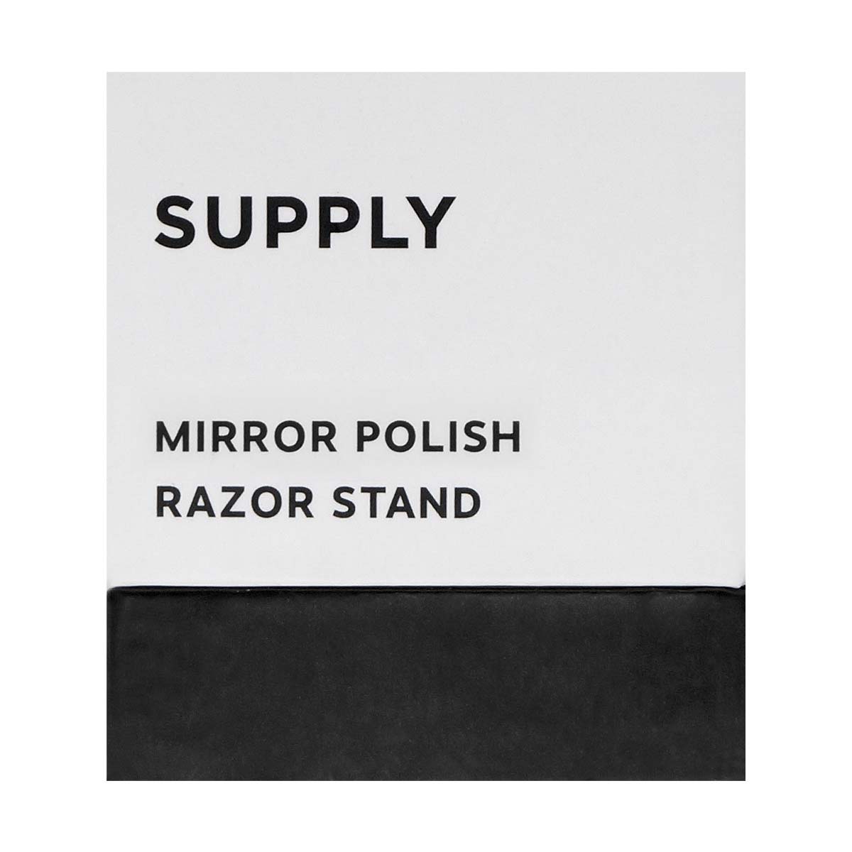SUPPLY The Single Edge Razor Stand (Mirror Polish)-p_2