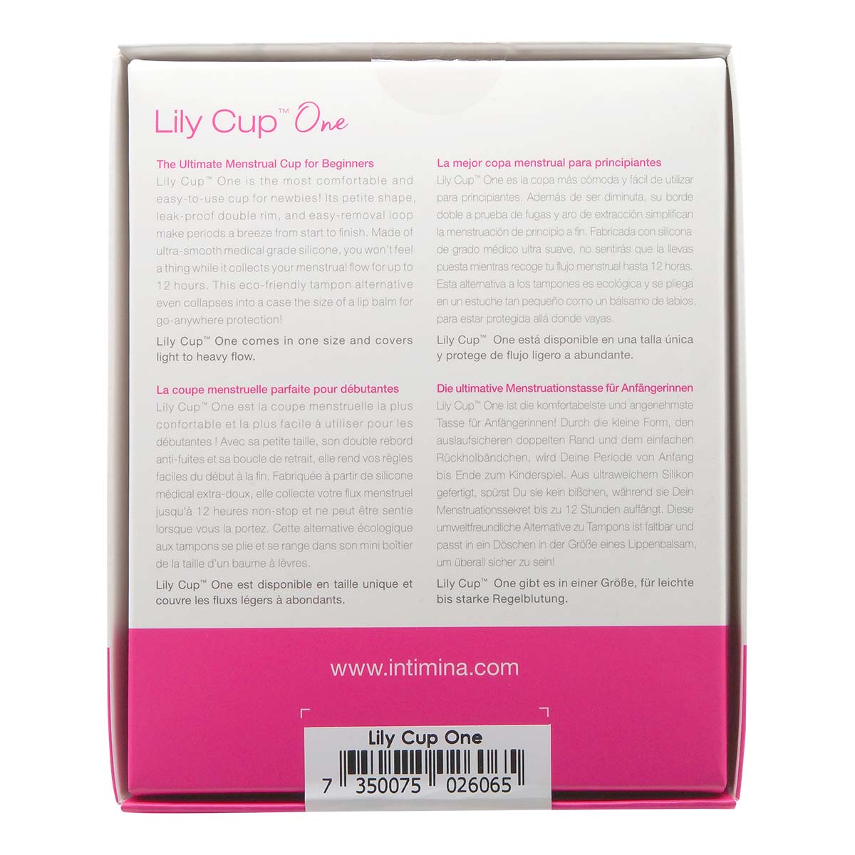 Intimina Lily Cup One 20ml (For Beginners)-p_3