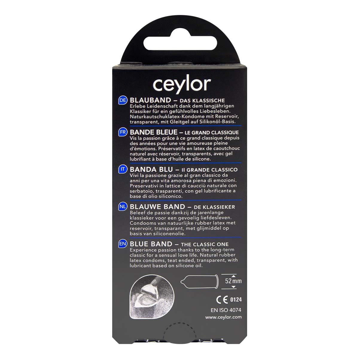 ceylor Blue Band 12's Pack Latex Condom-thumb_3