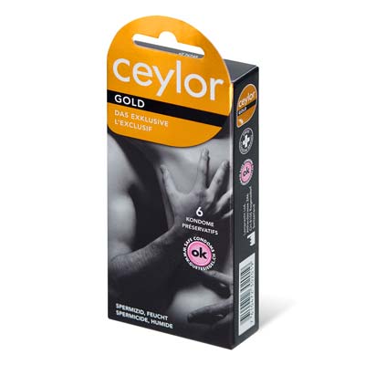 ceylor Gold 6's Pack Latex Condom-thumb