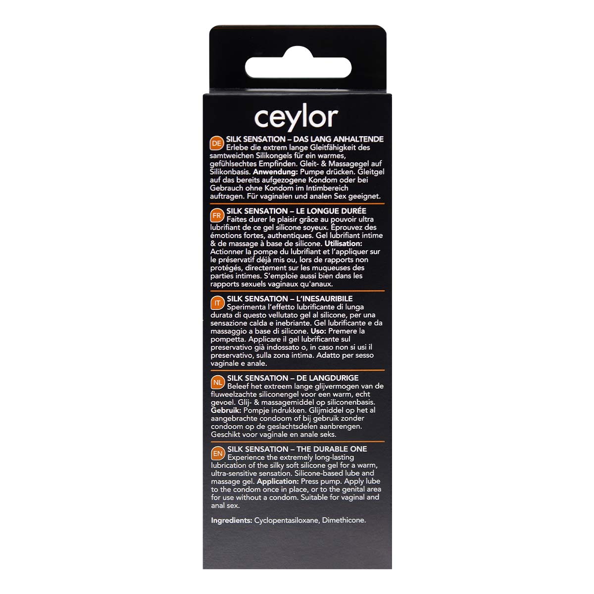 ceylor (セイラー) シルク センセーション シリコンベース 潤滑ゼリー 100ml -p_3