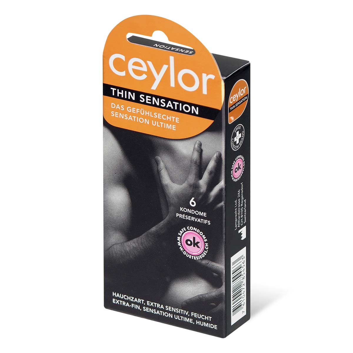 ceylor Thin Sensation 6's Pack Latex Condom-p_1