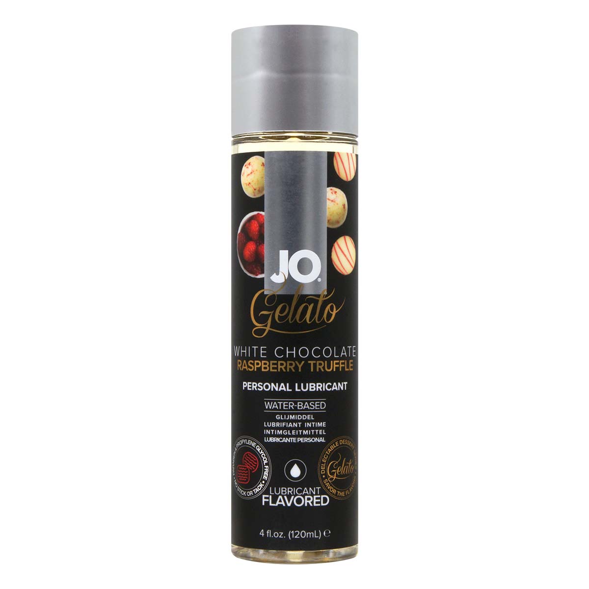 System Jo JO Gelato Decadent White Chocolate Raspberry Truffle 120ml water-based lubricant-p_2