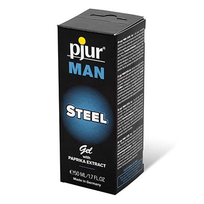 pjur MAN STEEL 鋼鐵英雄男性活力保養凝膠 50ml-thumb