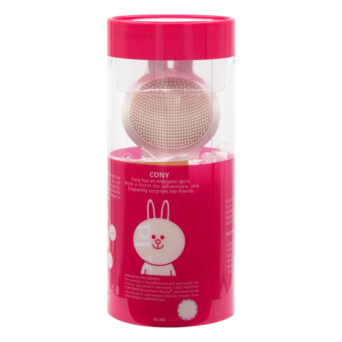 Line Friends Opus Daily Exfoliating and Anti Aging Facial Brush (Cony)-p_3