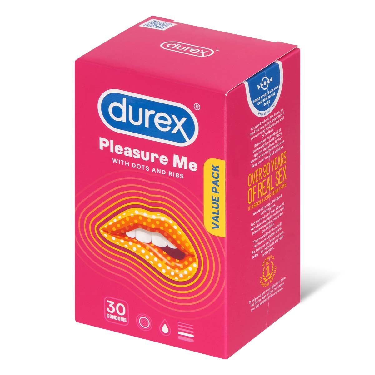 Durex Pleasure Me 30's Pack Latex Condom-p_1