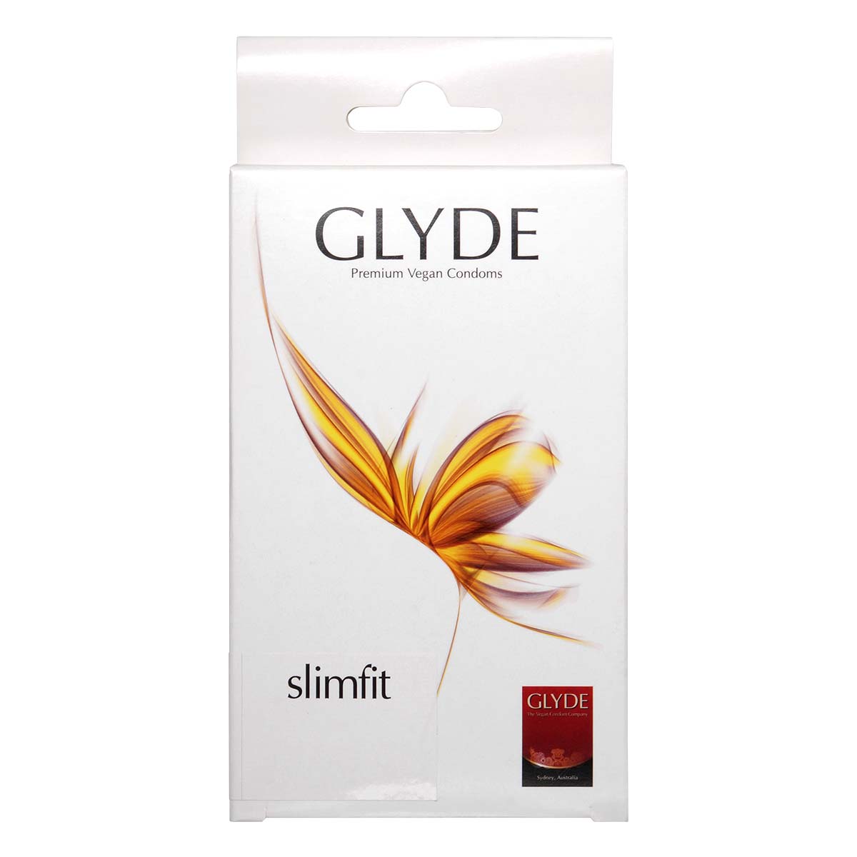 Glyde Vegan Condom Slimfit 49mm 10's Pack Latex Condom-thumb_2