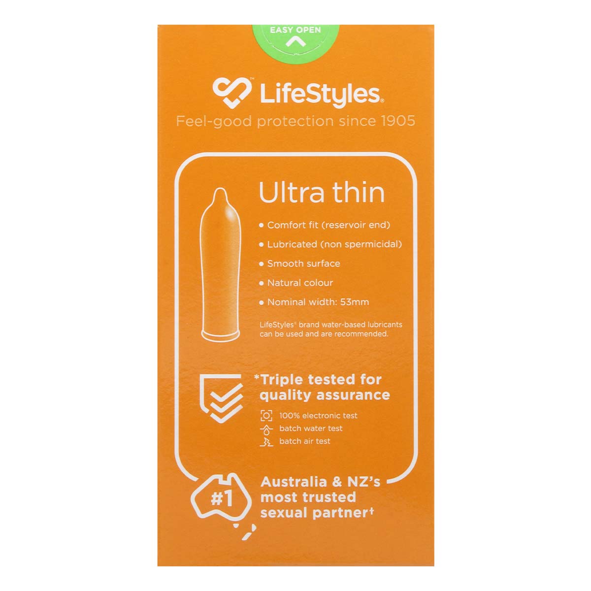 LifeStyles Ultra Thin 乳膠安全套 10 片裝-p_3