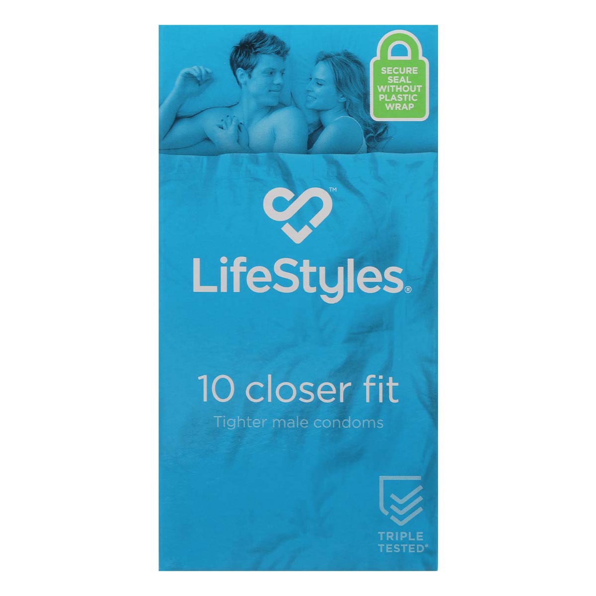LifeStyles Closer Fit 49mm 10's Pack Latex Condom-p_2
