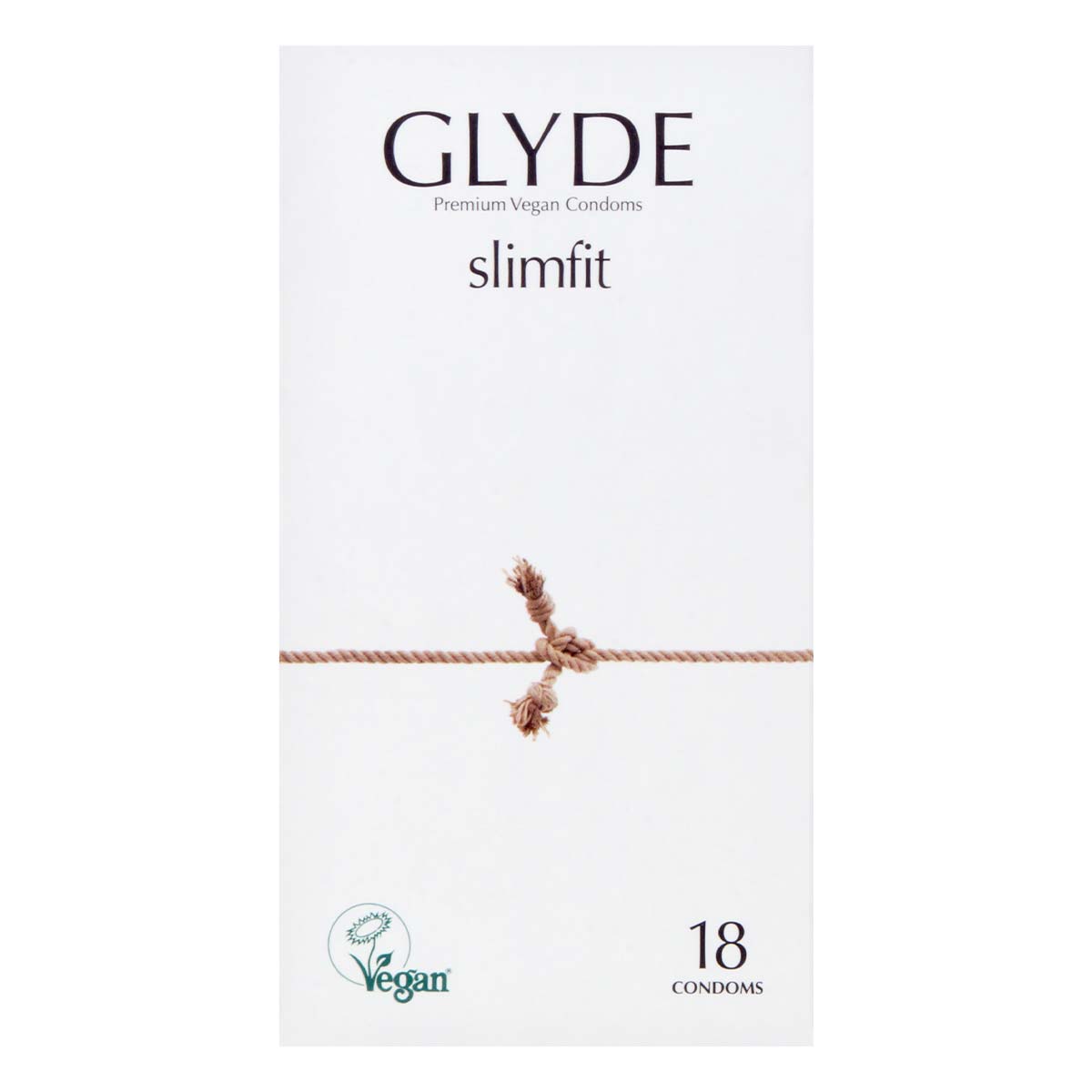 Glyde Vegan Condom Slimfit 49mm 18's Pack Latex Condom-p_2