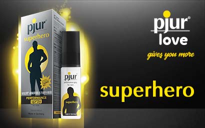 pjur ピュア スーパーヒーロー  パフォーマンス スプレー（男性用） 20ml-hot