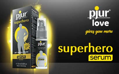 pjur ピュア スーパーヒーロー 感度を鈍らせるエキス 20ml-hot